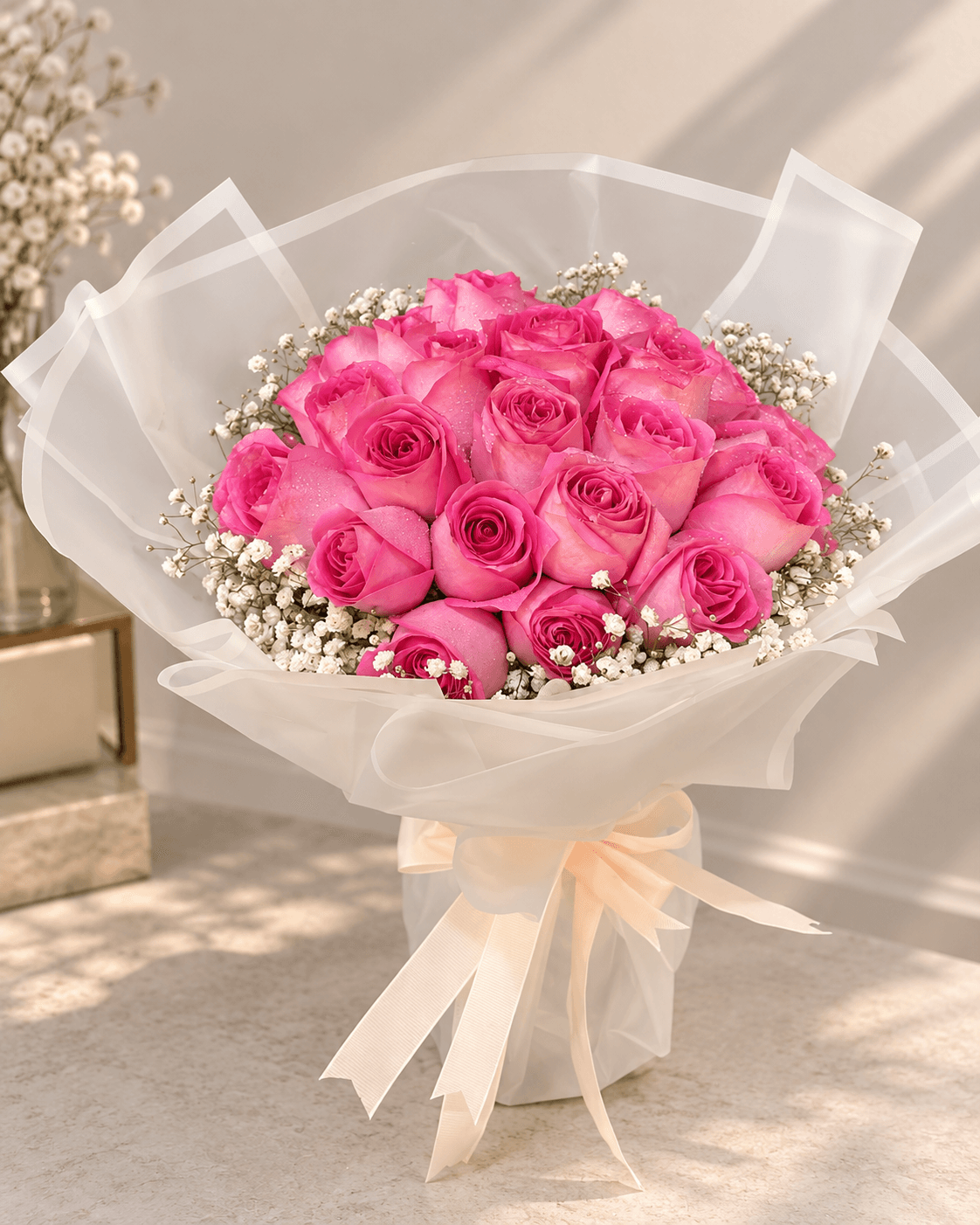 Roses & Teddy Hamper
