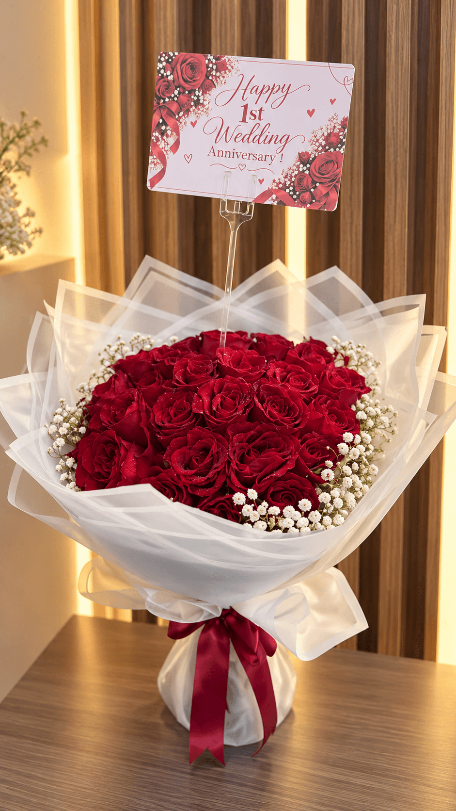 Forever Love – 30 Red Roses Bouquet