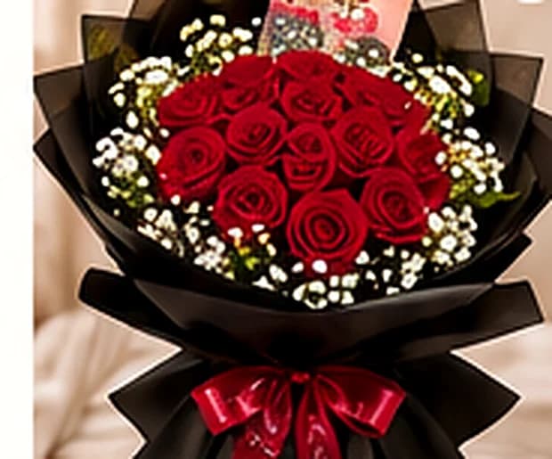 Classic Red Roses Bouquet