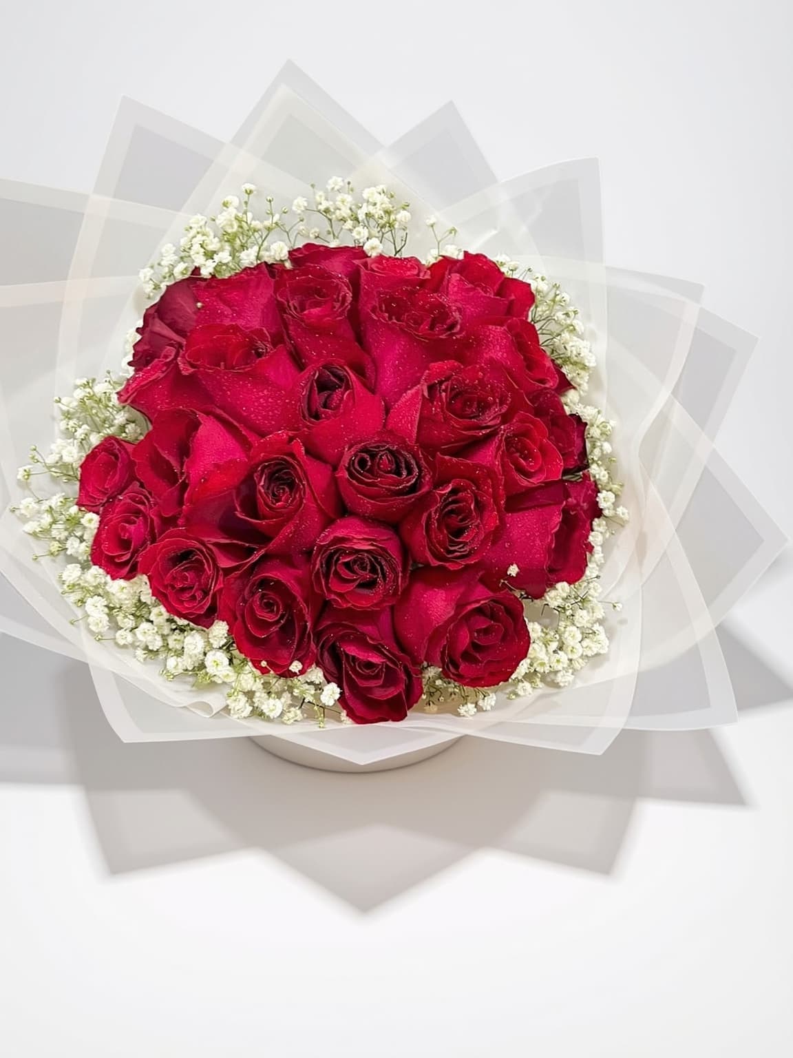 Classic 50 Red Roses Bouquet