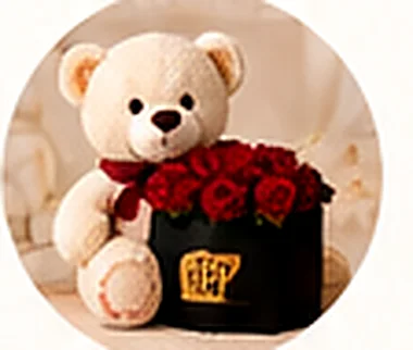 Roses & Teddy Hamper
